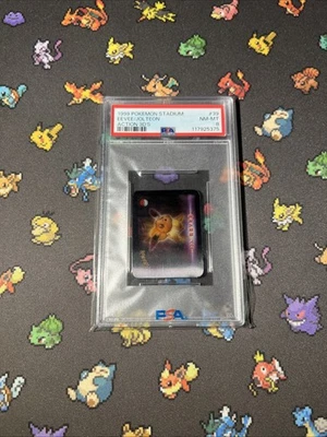1999 Pokemon Stadium Eevee/Jolteon #39  Action 3D’s PSA 8 NM-MT Low Pop - Image 1 of 2