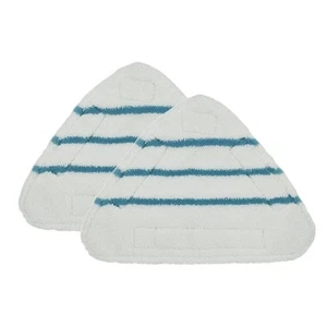 2Pcs Steam Mop Replacement Pads Triangle Washable Cloth Microfiber Steam6779 - Picture 1 of 6