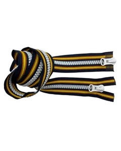 Cerniera Multicolor Plastica Catena 8 100 cm Modello Comby 2 Cursori Divisibile  - Imagen 1 de 9