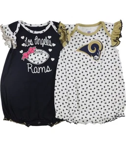 NFL Girls LA Rams 2-Piece Bodysuit - Picture 1 of 1
