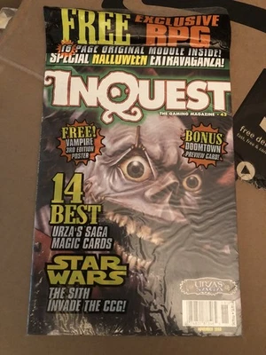 Inquest Gaming Magazine #43 November 1998 Sealed With Bonuses - Image 1 of 4
