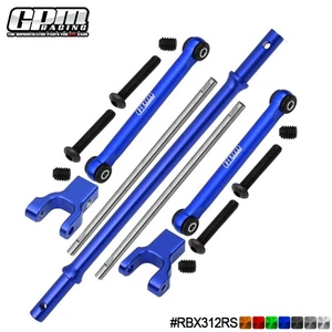 Stainless Steel Rear Sway Bar & Linkage & Alu Sway Bar Arm For AXIAL 1/10 RBX10 - Picture 1 of 17
