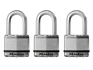 Cadenas En Acier Laminé Master Lock Excell™ 50Mm - Anse De 38Mm - Clé Identique - Picture 1 of 1