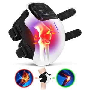 3-in-1 Cordless Knee Massager w/Heat, Red Light & Massage for Knee Pain, Infr... - Picture 1 of 7