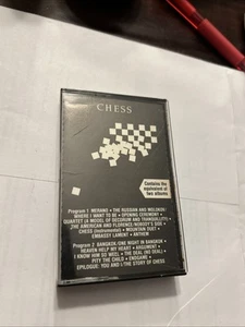 Chess Original London Cast Musical Cassette-Equals Double Album Small Case Crack - Picture 1 of 6