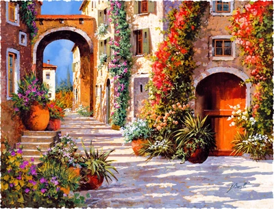 Rompecabezas de madera The Red Door (475 piezas) Foto 1 de 4