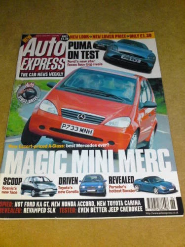 AUTO EXPRESS - MAGIC MINI MERC June 25-July 1 1997 Issu - Image 1 of 1