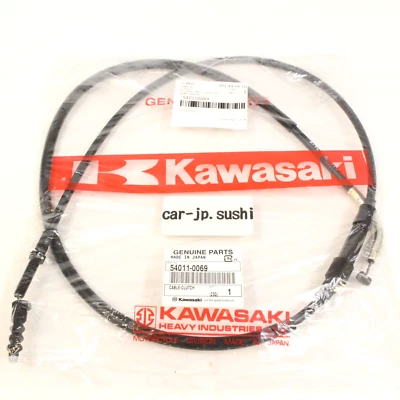 KAWASAKI GENUINE CLUTCH CABLE 54011-0069 For VULCAN 900 CUSTOM 2007 - 2024 New - Image 1 of 4