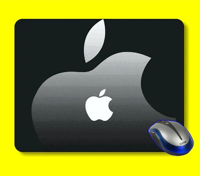 Gaming Mouse Mat Pad Non-Slip Rectangle Mousepad Designs For Computer apple 129 - Image 1 of 4