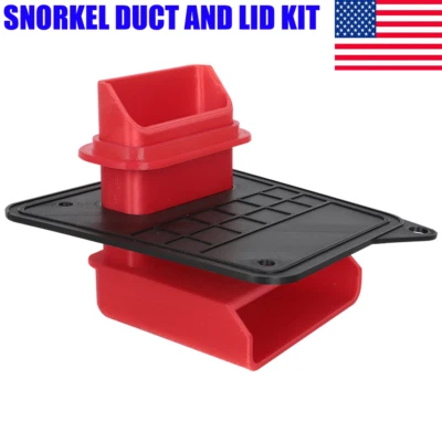 For Kawasaki KLX 250 KLX 300 KDX200 Snorkel Duct And Lid Kit Increase Air Intake - Image 1 of 4