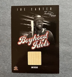 2003 Fleer Rookies & Greats Boyhood Idols Game-Used /615 Joe Carter #BI-JC - Picture 1 of 2