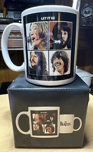 The Beatles LET IT BE Coffee Tea Cup Mug 11 Oz. NIB m454 - Picture 1 of 13