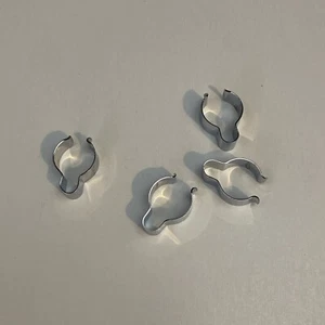 BSA Triumph Norton 7/8 Handlebar Clips 97-4112 (4) U.K. Made - Picture 1 of 6