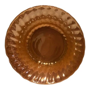 Vintage Anchor Hocking Fire King Peach Luster Serving Bowl 8 1/4" - Picture 1 of 10