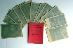 VENEZIA 1936 _ MOSTRA SETTECENTO VENEZIANO a PALAZZO REZZONICO cofanetto 12 cart - Bild 1 von 2