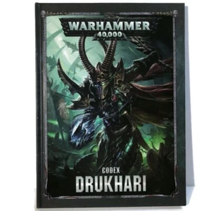 EUC Games Workshop Warhammer 40K Codex Drukhari 2018 HC - Picture 1 of 7