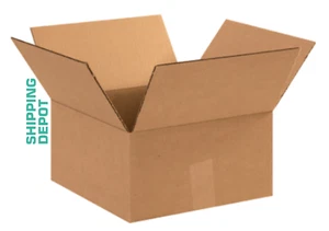 100 ~ 12x12x6 Cardboard Packing Mailing Moving Shipping Boxes Corrugated Cartons - Picture 1 of 3