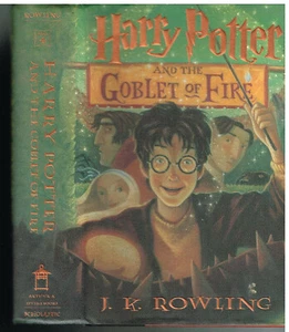 Harry Potter and The Goblet Of Fire 2000 First Pr w/jacket Halloween Book - Picture 1 of 3