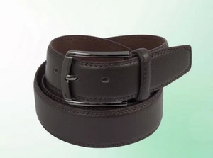 Herren Gürtel Klassisch Braun Breite 3,6 cm 110 115 120 125 130 135 140 145 cm - Bild 1 von 3