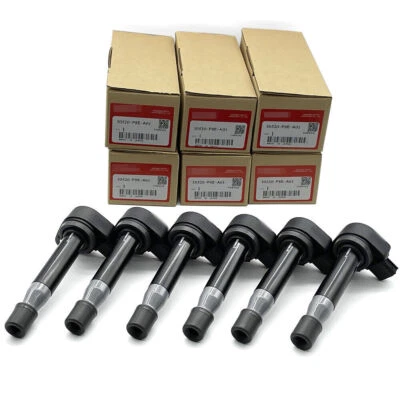 30520P8EA01 JUEGO 6 PIEZAS bobinas de encendido aptas para Honda Odyssey V6 1999-2009 3.0 3.2 3.5L Foto 1 de 4