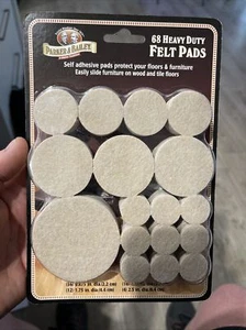 Parker & Bailey 68 Heavy Duty Felt Pads - Assorted Size - Foto 1 di 1