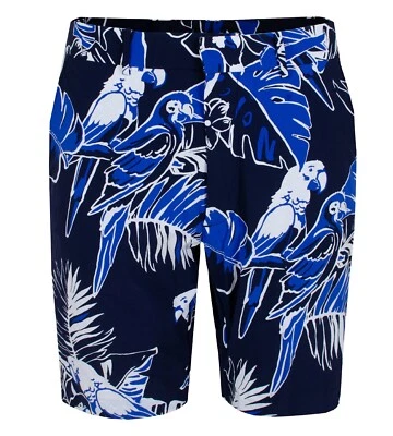 Nuevo Bañador Polo Ralph Lauren Ajuste Clásico Elástico Parrot Talk Variedad Foto 1 de 4