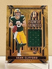2023 Panini Gold Standard Sean Clifford Newly Minted Patch Rookie /399 Packers