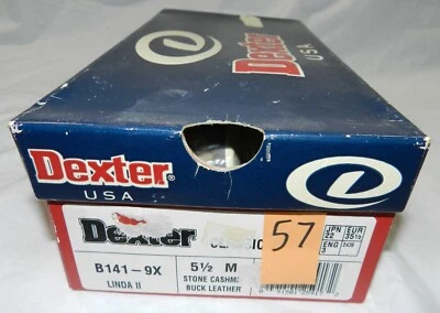 Lote 57 - Nuevos en Caja Zapatos de Bowling Clásicos Dexter - Para Mujer 5.5 M - Tostado Foto 1 de 4