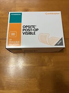 SMITH 1 BX/20 EA 66800136 OpSite Post-Op Visible Bacteria-Proof Dressing x CHOP