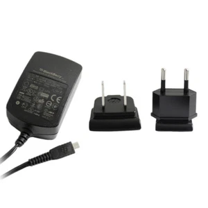 Genuine BlackBerry Micro USB Travel Charger for USA America Canada Europe India - Picture 1 of 1