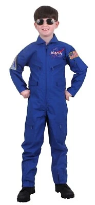 Kids NASA Flight Coveralls With Official NASA Patch - Rothco Kids Flight Suit - Image 1 of 3