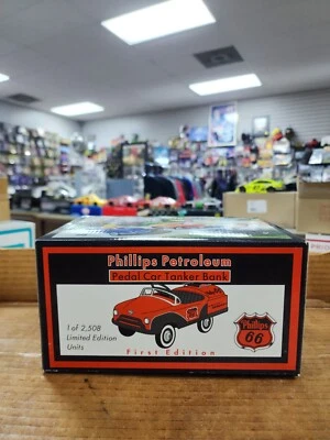 Phillips 1996 Pedal Car Tanker Bank escala 1:6 diecast réplica Foto 1 de 3