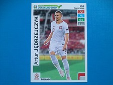 2020 Panini Adrenalyn Road to Euro Card n.155 Artur Jedrzejczyk Poland
