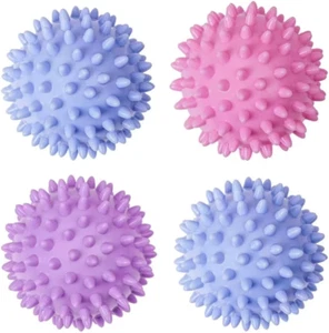 Reusable Laundry Dryer Balls - Eco Friendly Fabric Softener Alternatives Soften - Picture 1 of 8
