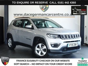 2019 Jeep Compass 1.6 MultiJetII Longitude SUV 5dr Diesel Manual Euro 6 (s/s) (1 - Picture 1 of 24
