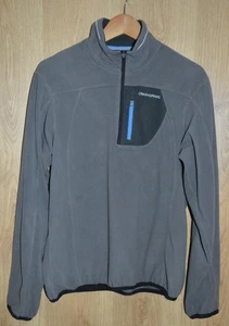 Craghoppers Grey 1/4 Zip Pullover Fleece - Size Medium M - Picture 1 of 5
