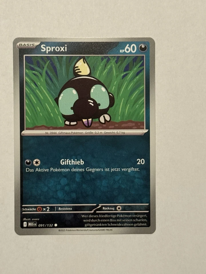 Sproxi 091/132 Mega Entwicklung - Pokémon  - Bild 1 von 1