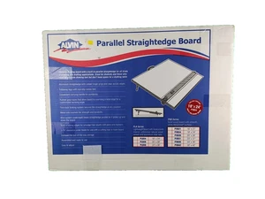 Pizarra blanca de dibujo borde recto paralelo Alvin PXB 18 X 24" Hecha en EE. UU. - Imagen 1 de 4