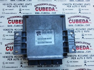 Centralina Motore  PEUGEOT 206 IAW 48P2.70 HW 9642423780 SW 9642597680 - Immagine 1 di 2