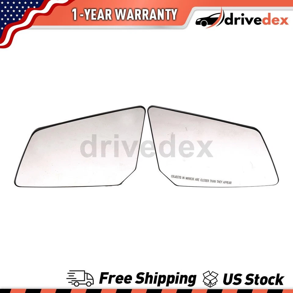 Par de espejos retrovisores Dorman - AYUDA de vidrio para Chevrolet Traverse 2009 2010 2011 2012 Foto 1 de 4