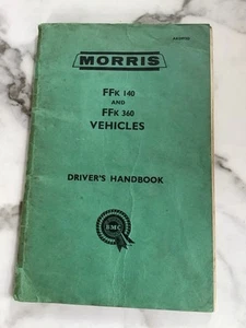 Morris FFk 140 & FFk 360 Vehicles - Drivers Handbook - March 1962 - ref AKD973D - Picture 1 of 7