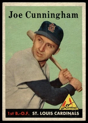 1958 Topps #168 Joe Cunningham - Image 1 of 2