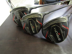 Taylormade Stealth 2 Fairway Wood Set (#3 #5 #7) Original Graphite Stiff Flex - Picture 1 of 5