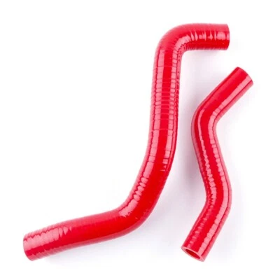 Red Silicone Tube Radiator Coolant Hose Kit For 1997-1999 Honda CR250R CR250 - Imagem 1 de 4