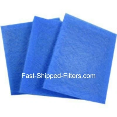 3 Amana Air Cleaner Replacement Filters Blue - Image 1 of 4