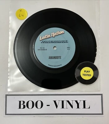 Latin Nation/Nacion Latina - Amandote Salsa Latin 7” Vinyl Record NM - Image 1 of 4