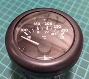 VDO 24v Water Temperature Gauge (38-120F) Sub Markings New UK stock - Picture 1 of 8
