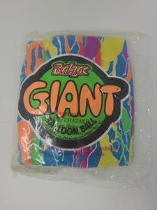 90er Vintage BALZAC Riesen BALLON BALL Neon Design Spielzeug 80s Catco Neu in OVP - Bild 1 von 2