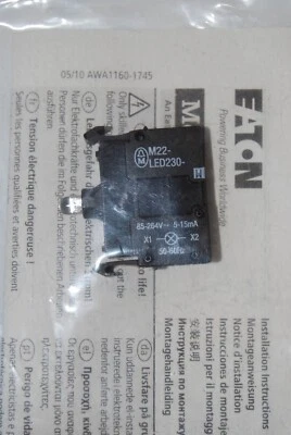 Elément LED Eaton - M22-LED230-W - Imagen 1 de 2