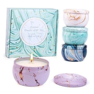 Candle Gifts - Scented Candles Christmas Gift Set for Women, 4 Packs Modern - Picture 1 of 7